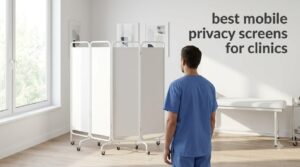 best mobile privacy screens for clinics