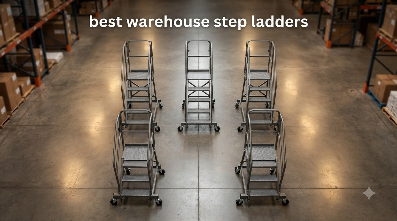best warehouse step ladders