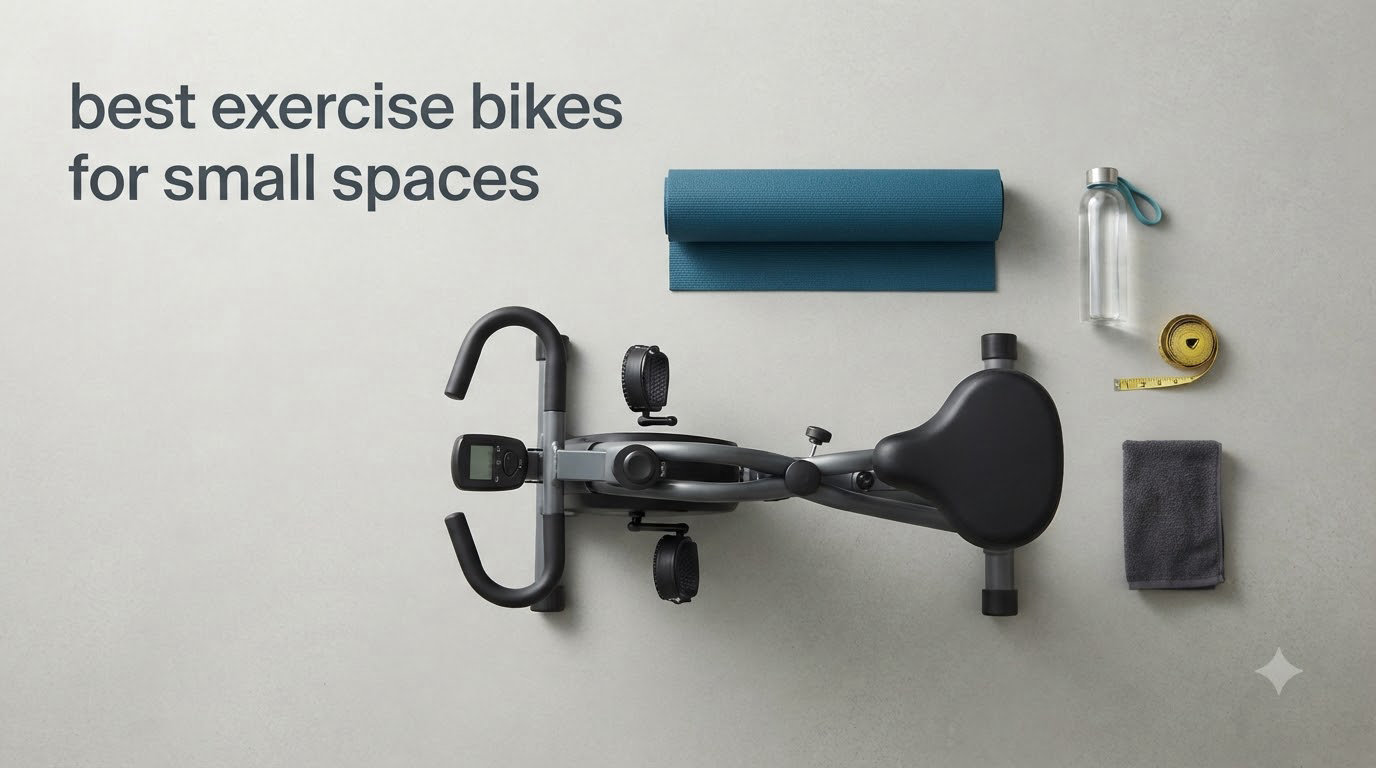 best exercise bikes for small spaces