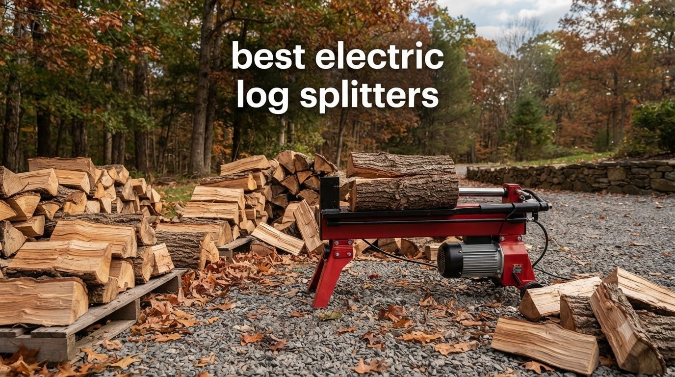 best electric log splitters