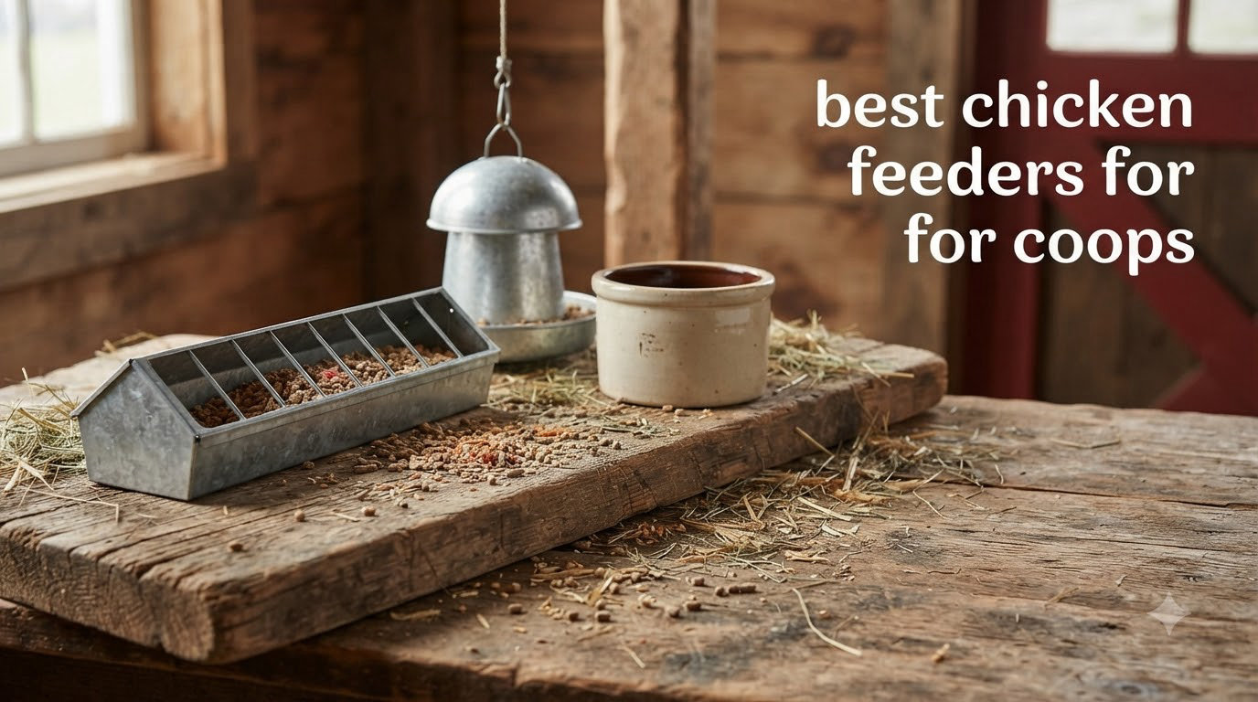best chicken feeders for coops