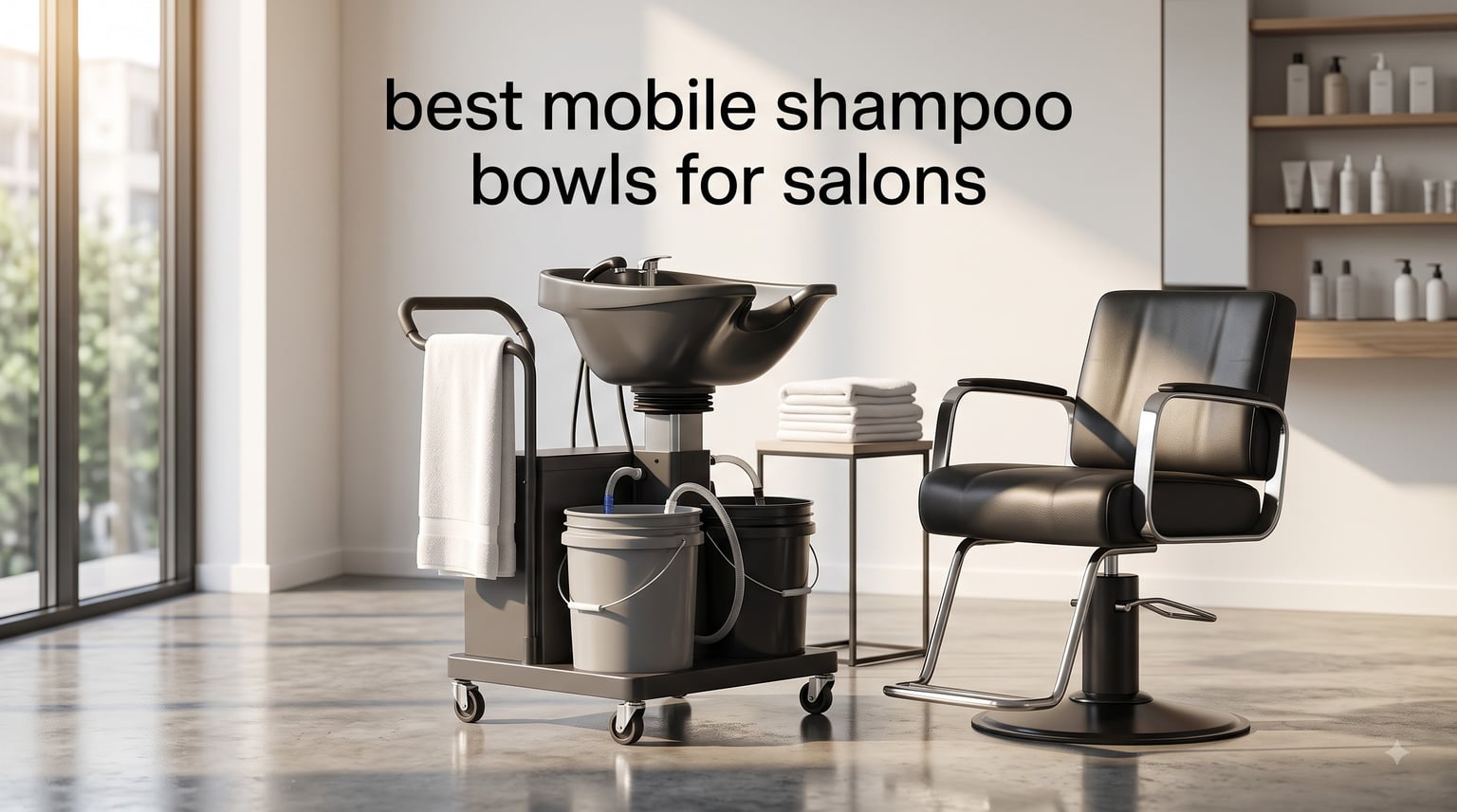 best mobile shampoo bowls for salons