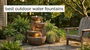 best outdoor water fountains