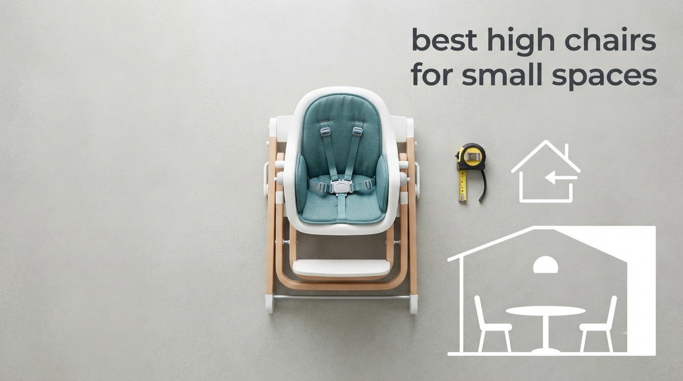 best high chairs for small spaces