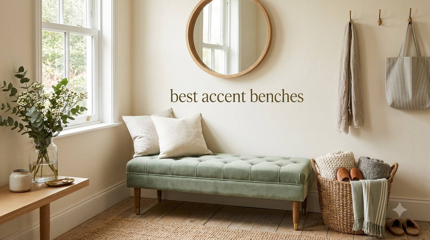 best accent benches