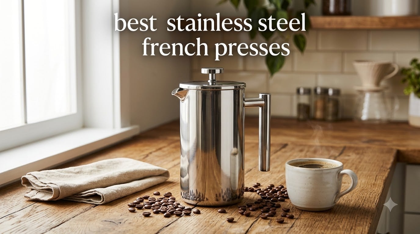 best stainless steel french presses