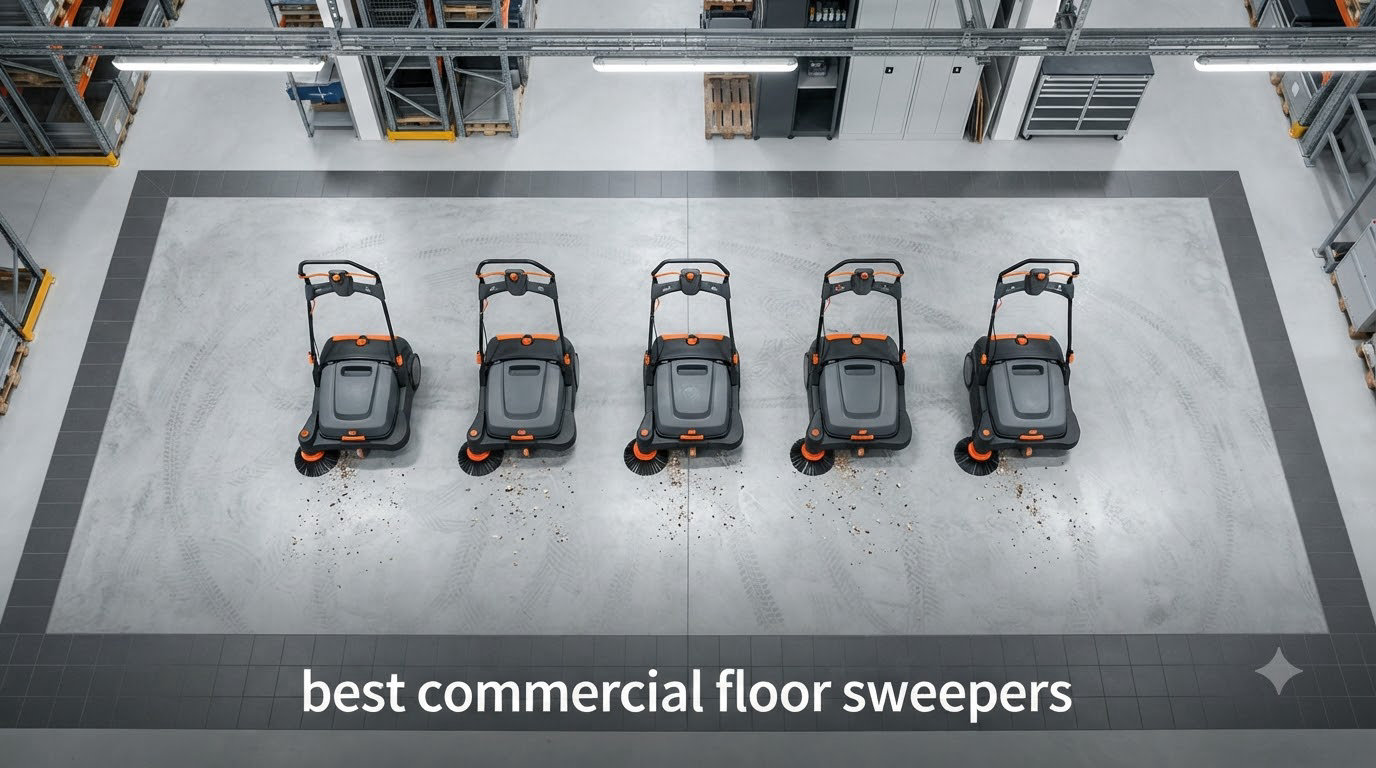 best commercial floor sweepers