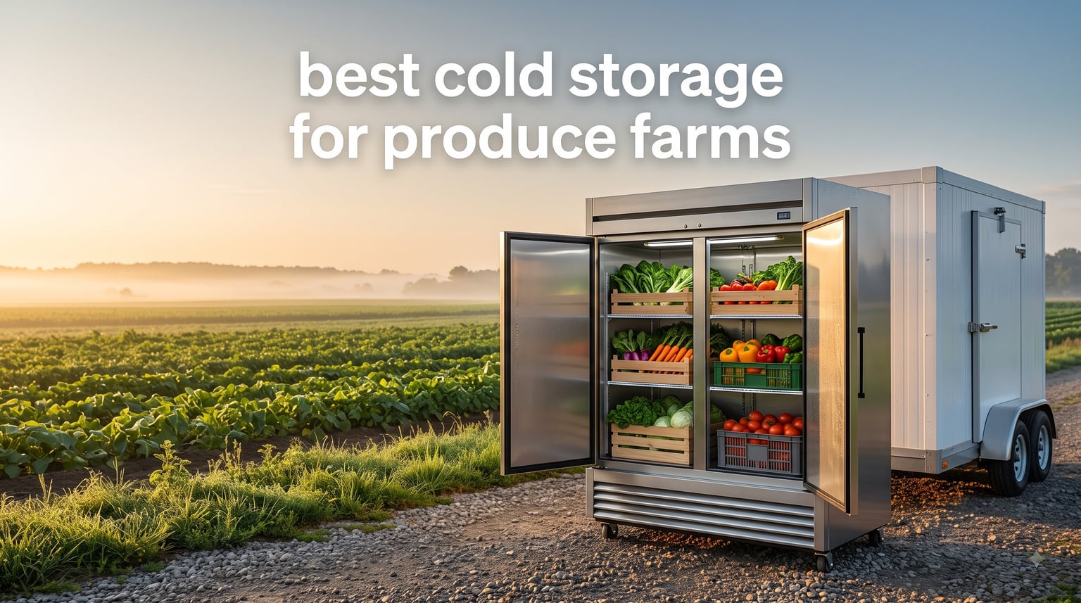 best cold storage for produce farms