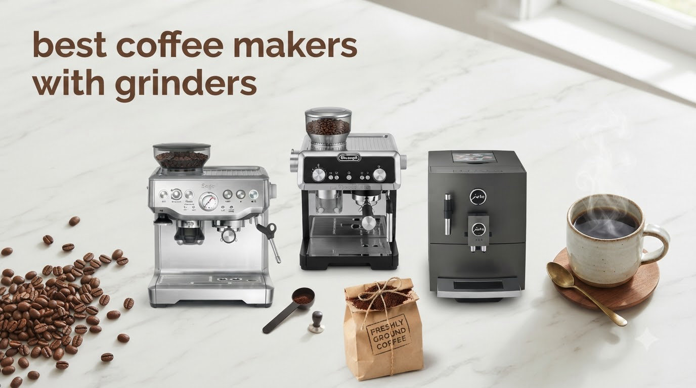 best coffee makers with grinders