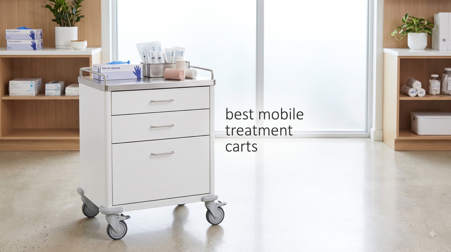 best mobile treatment carts