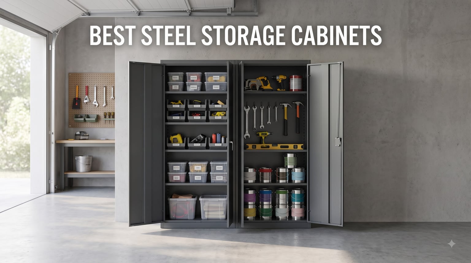 best steel storage cabinets