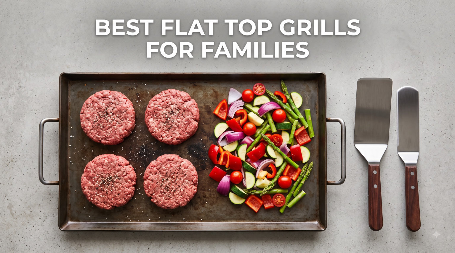 best flat top grills for families