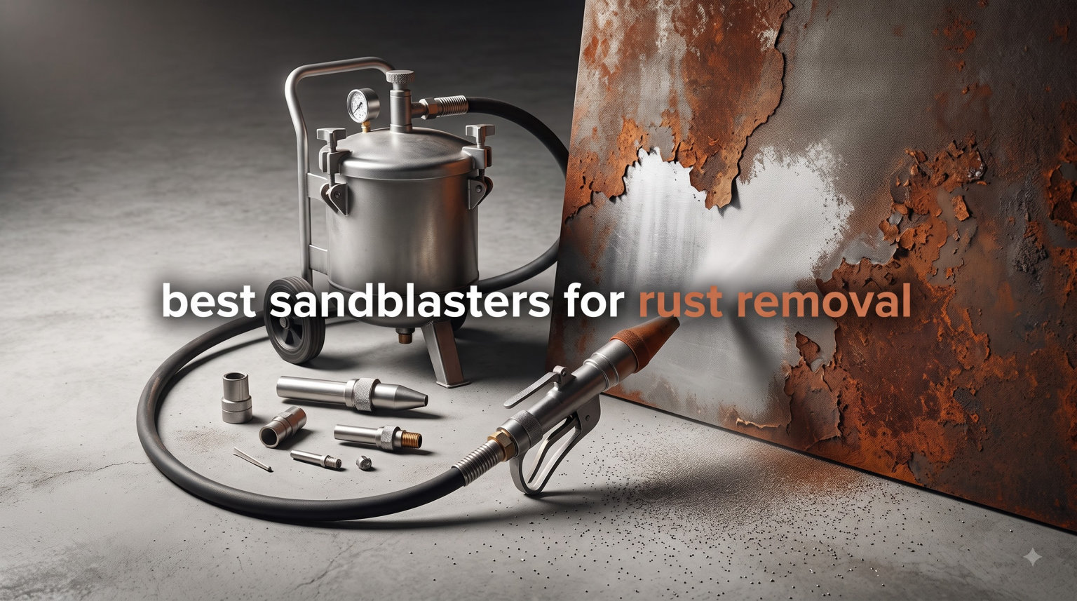 best sandblasters for rust removal