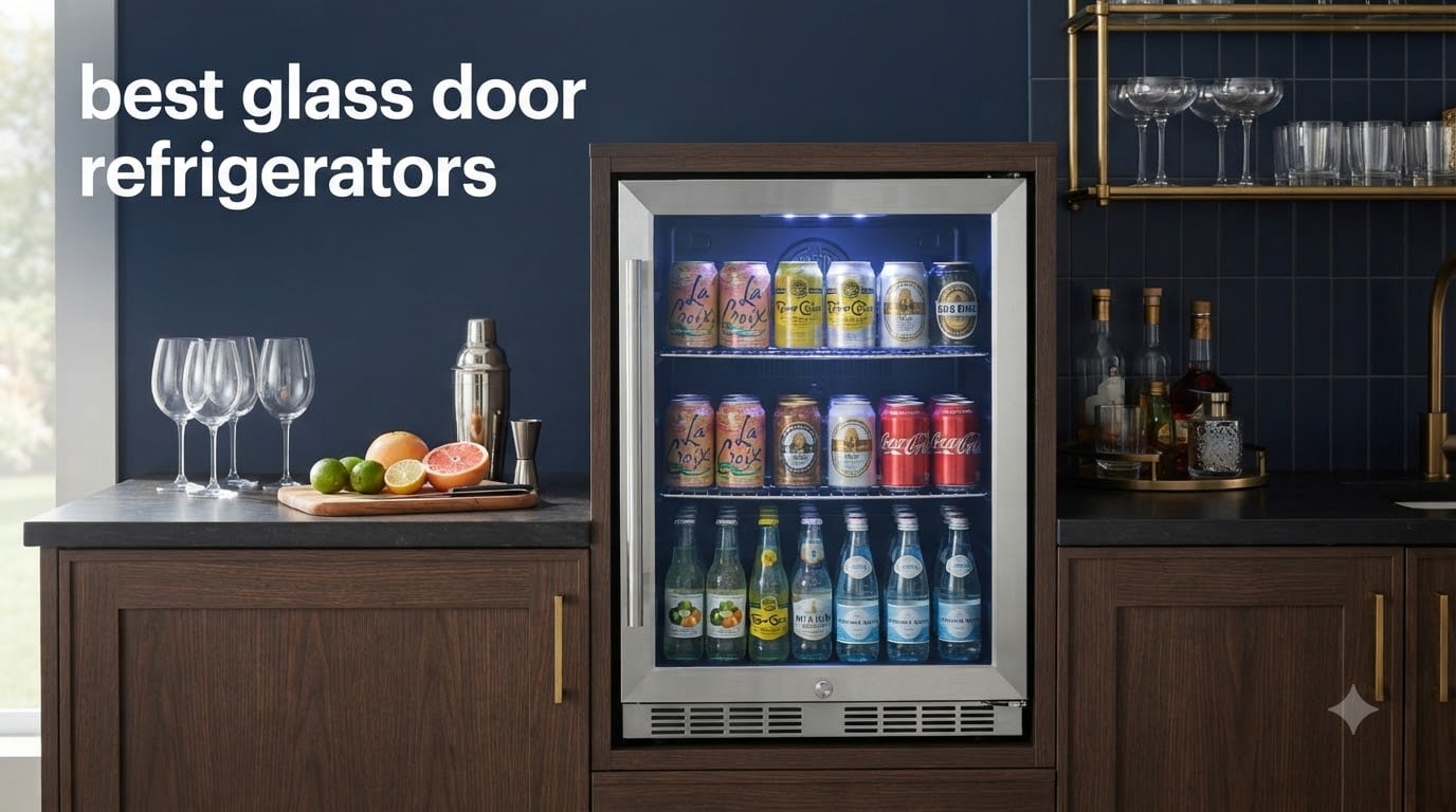 best glass door refrigerators