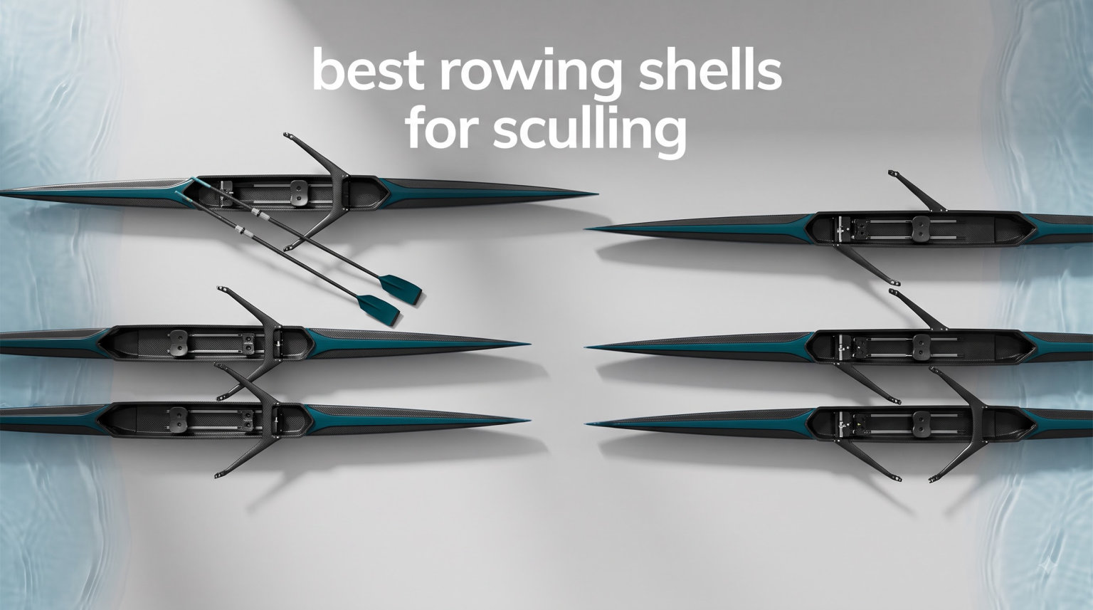 best rowing shells for sculling