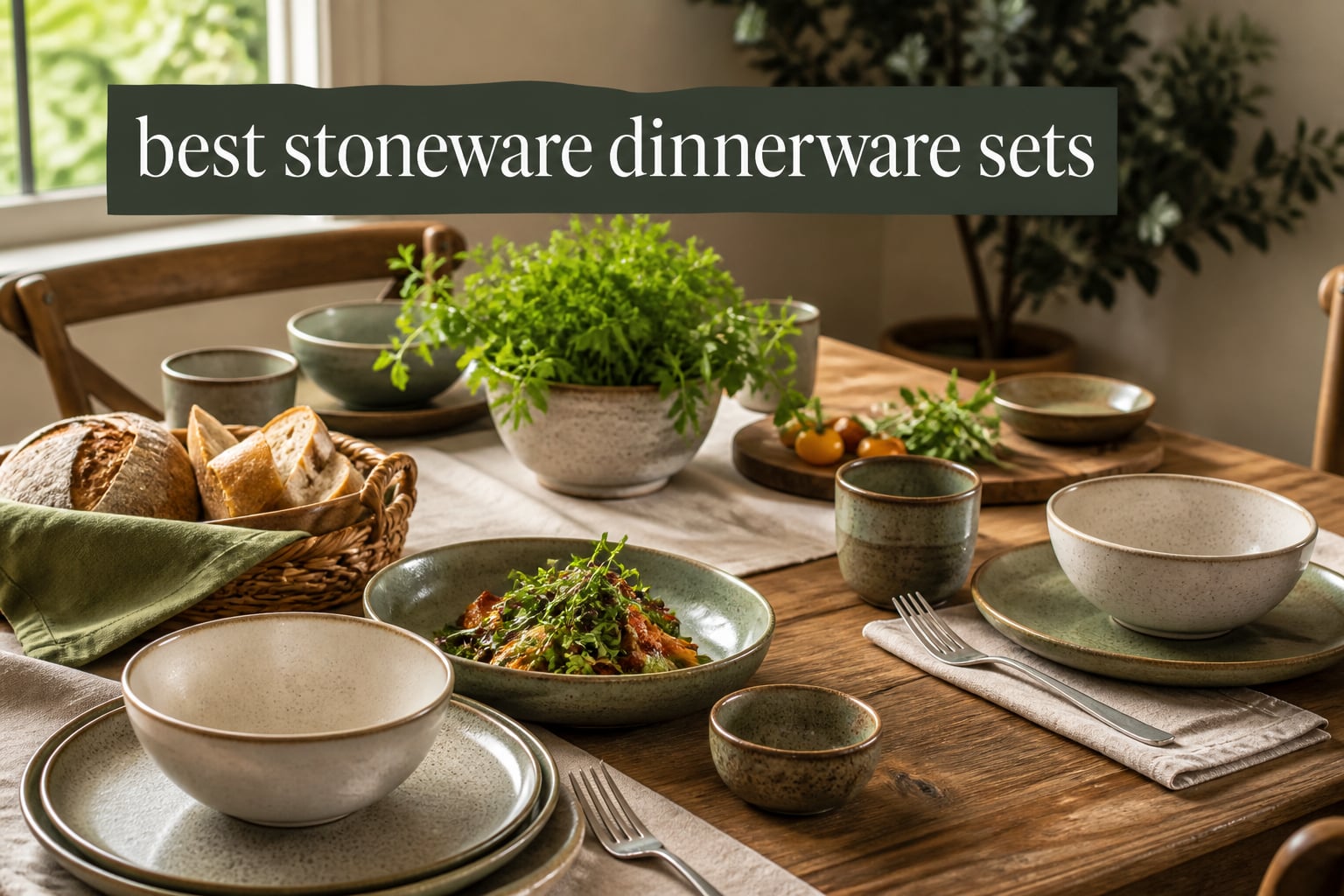 best stoneware dinnerware sets