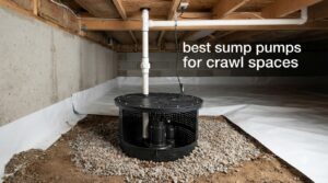 best sump pumps for crawl spaces