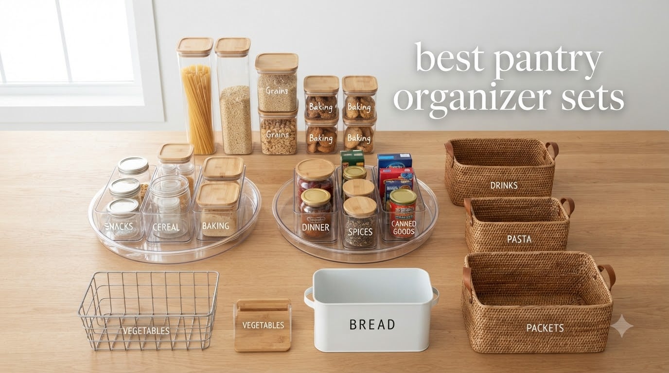 best pantry organizer sets