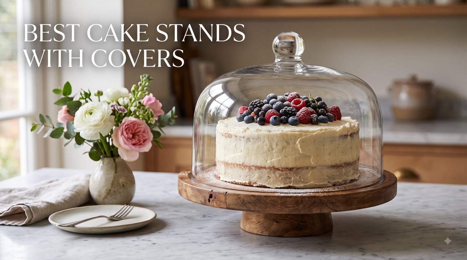 best cake stands with covers