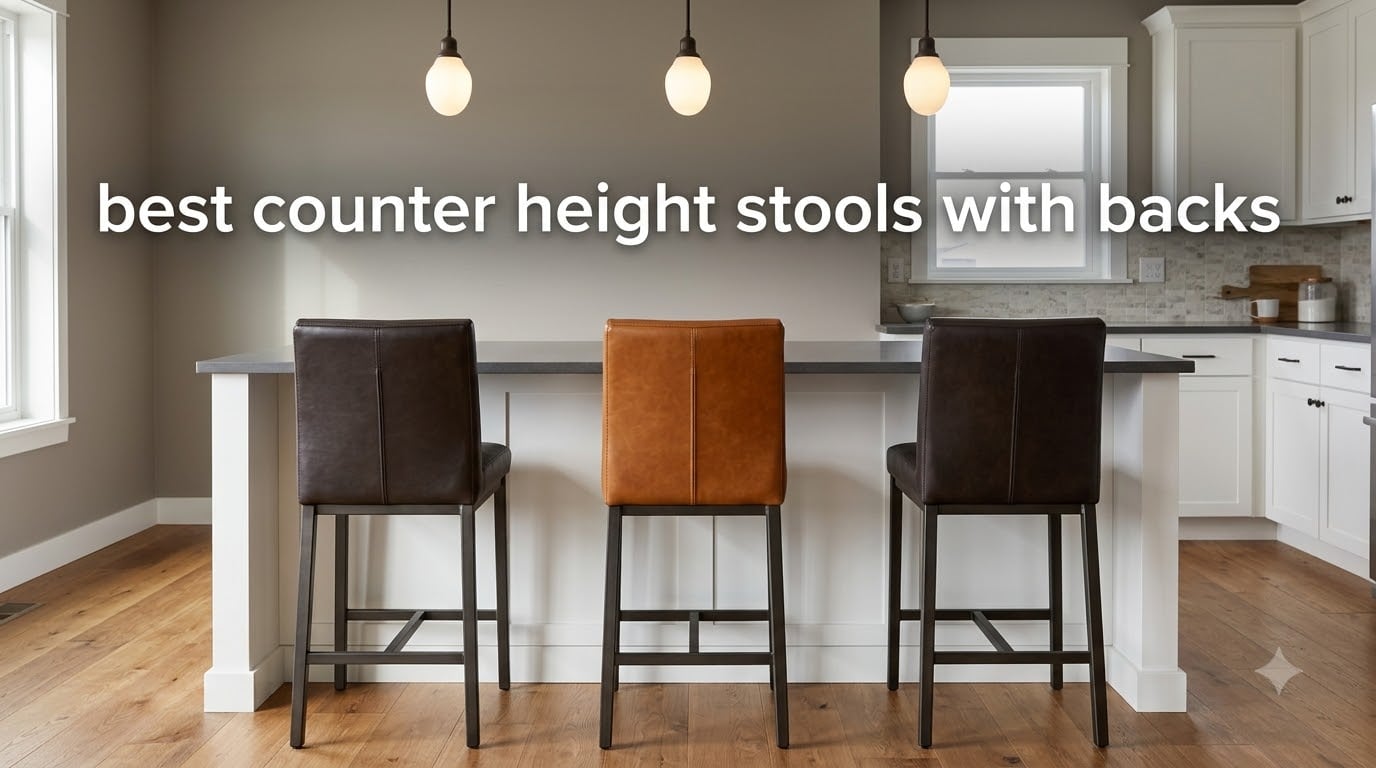 best counter height stools with backs