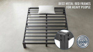 best metal bed frames for heavy people