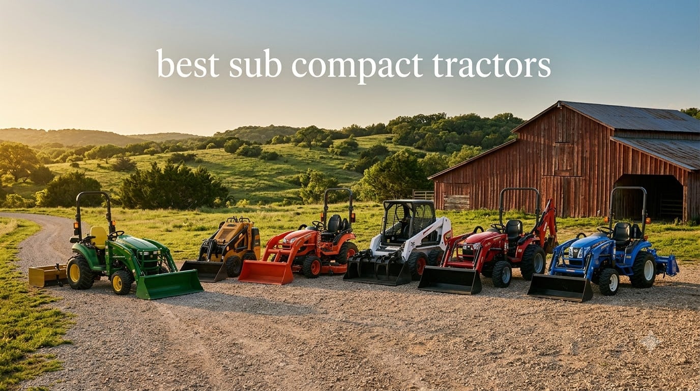 best sub compact tractors