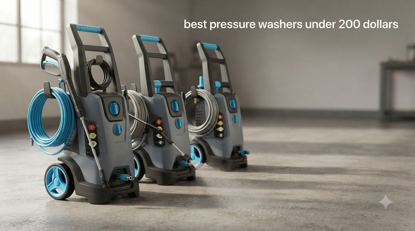 best pressure washers under 200 dollars