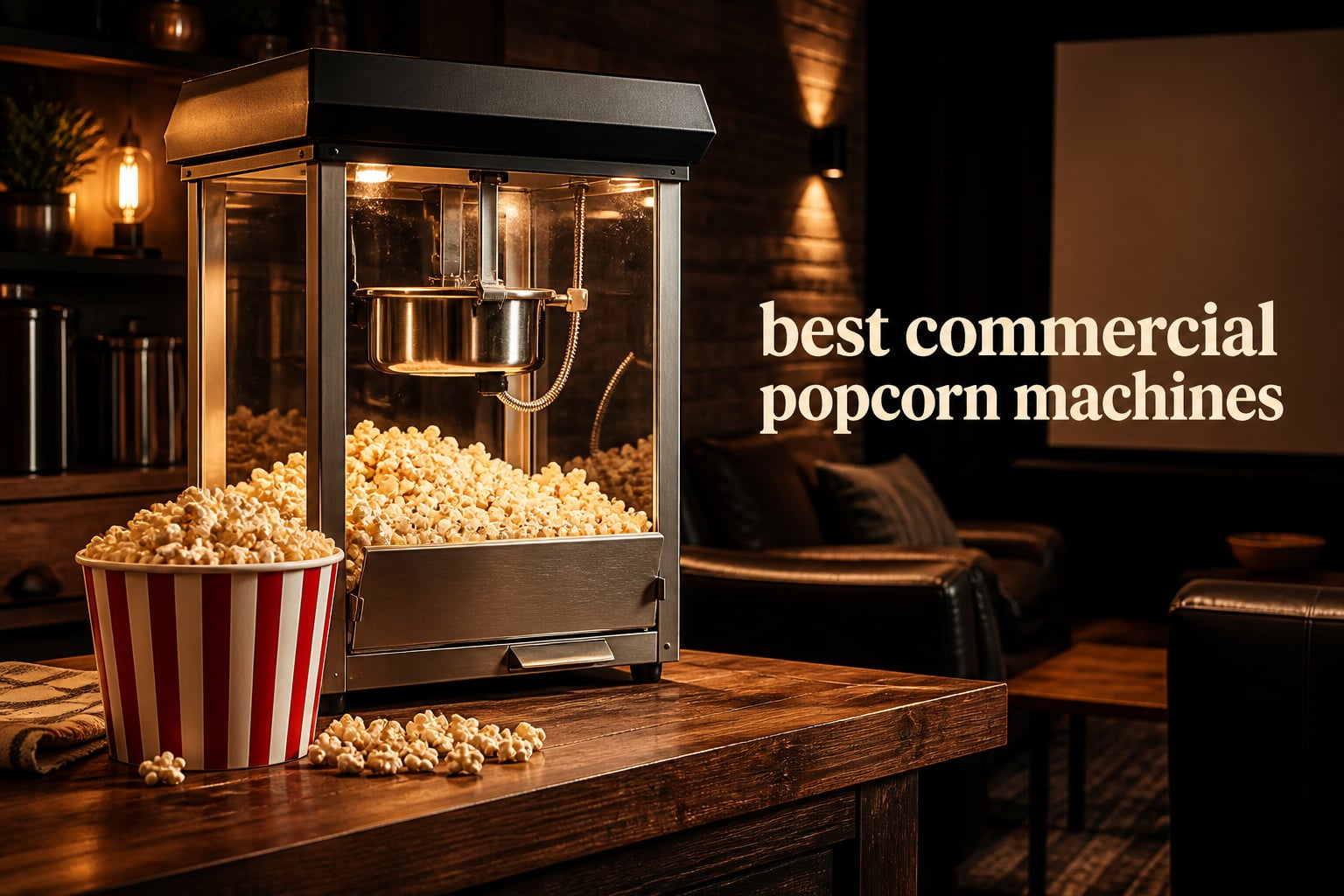 best commercial popcorn machines