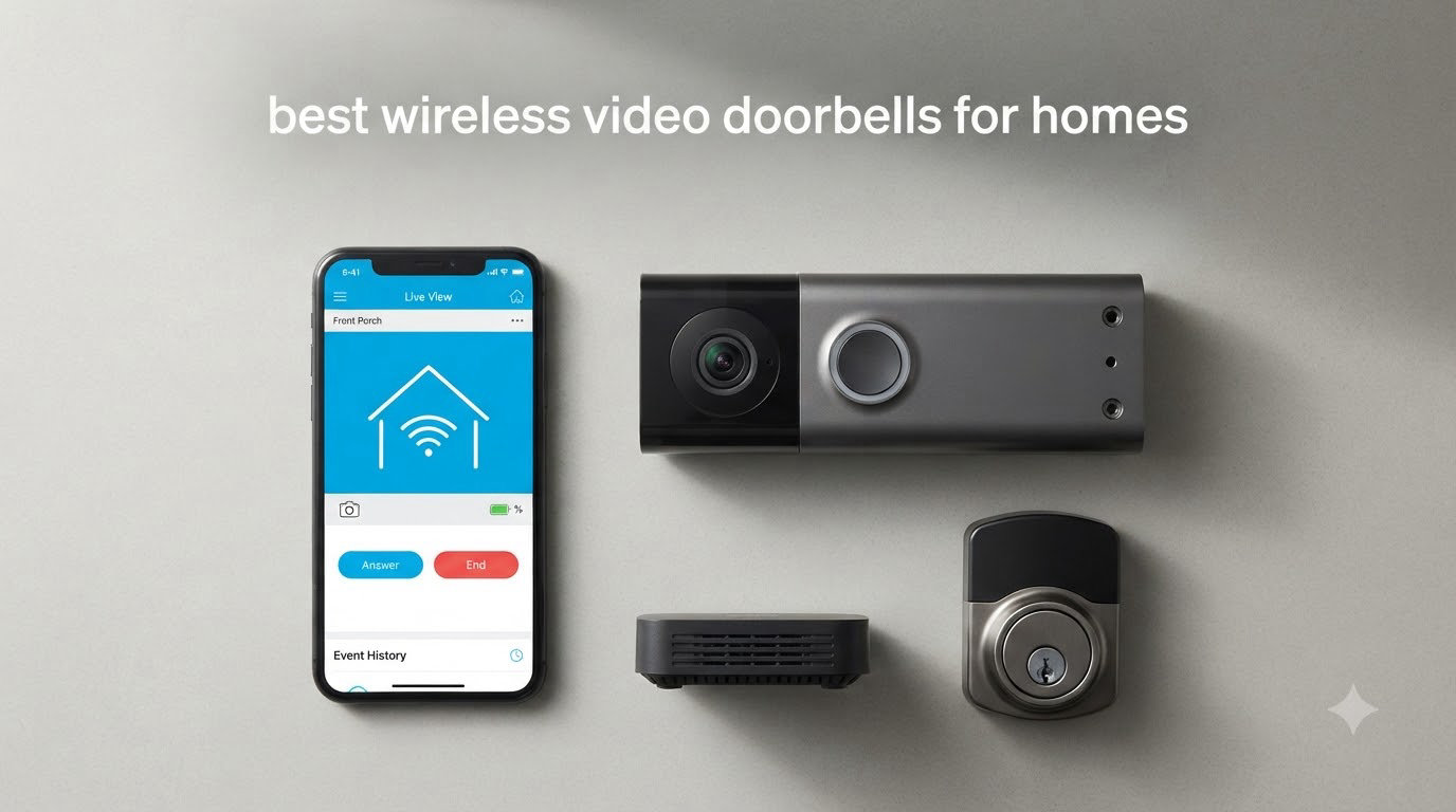 best wireless video doorbells for homes