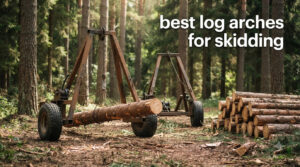 best log arches for skidding