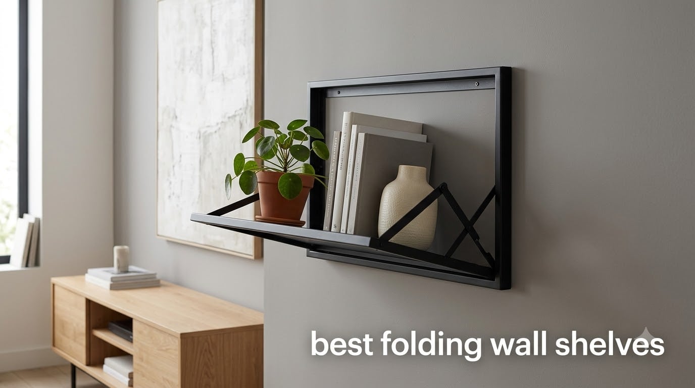 best folding wall shelves