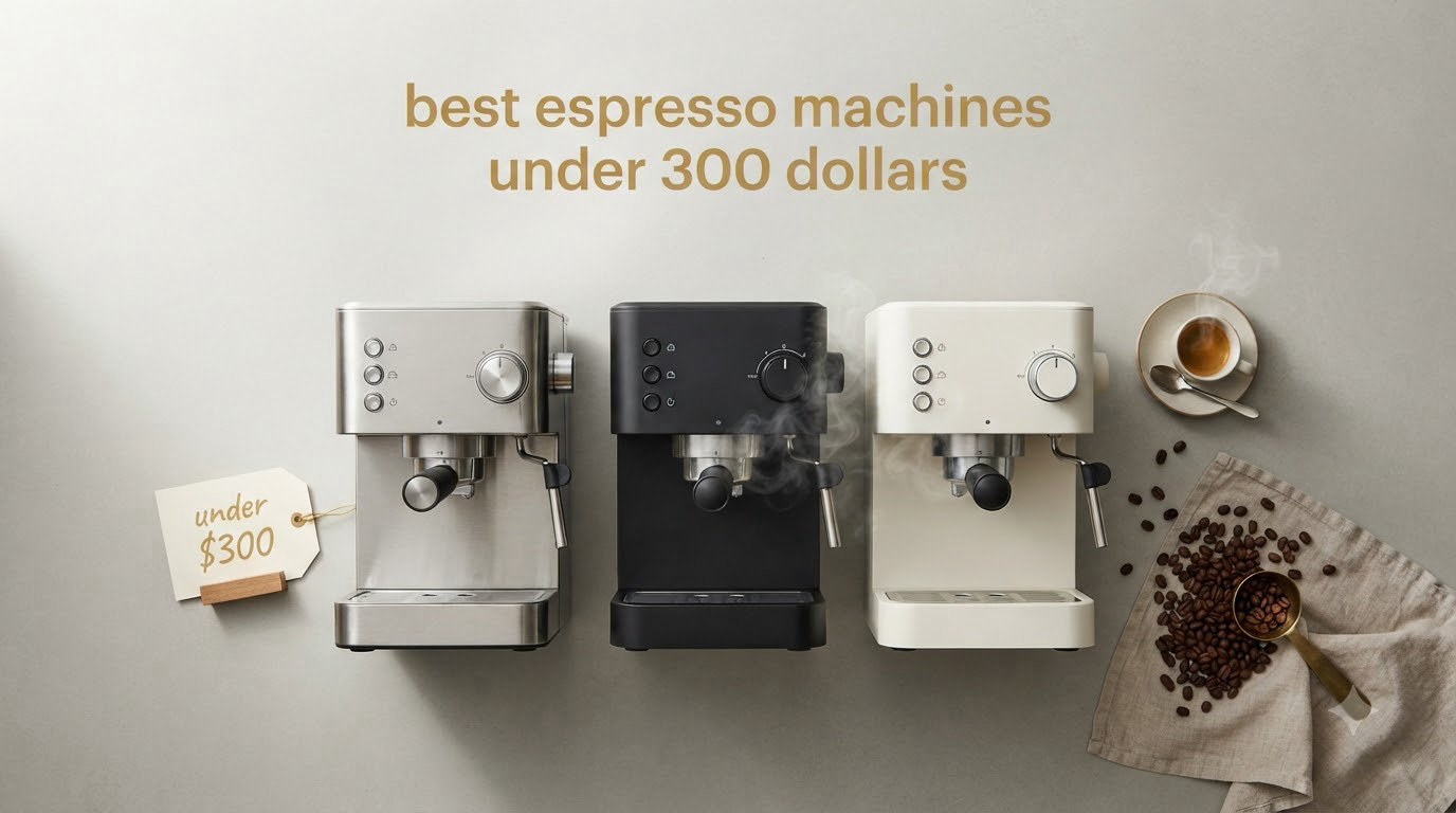 best espresso machines under 300 dollars