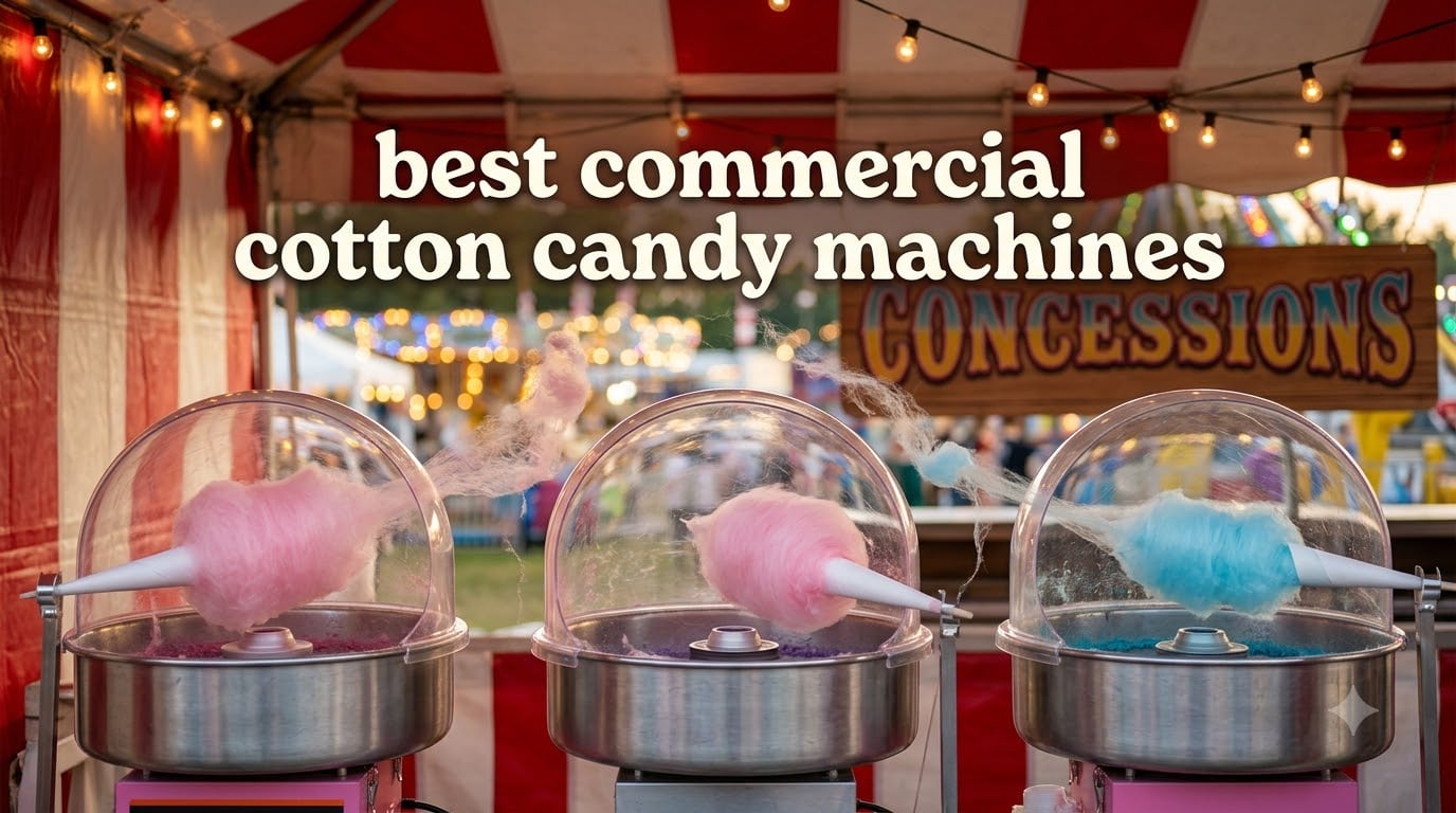 best commercial cotton candy machines