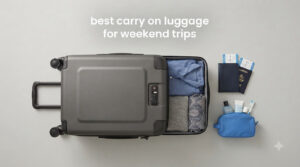 best carry on luggage for weekend trips