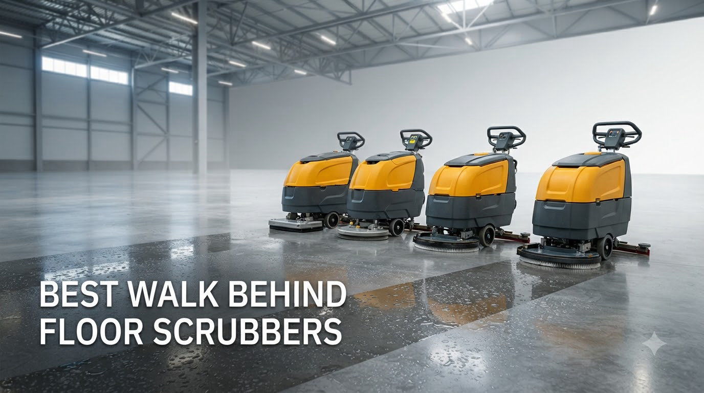 best walk behind floor scrubbers
