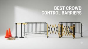 best crowd control barriers
