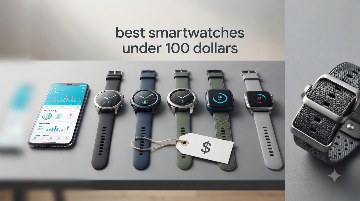 best smartwatches under 100 dollars