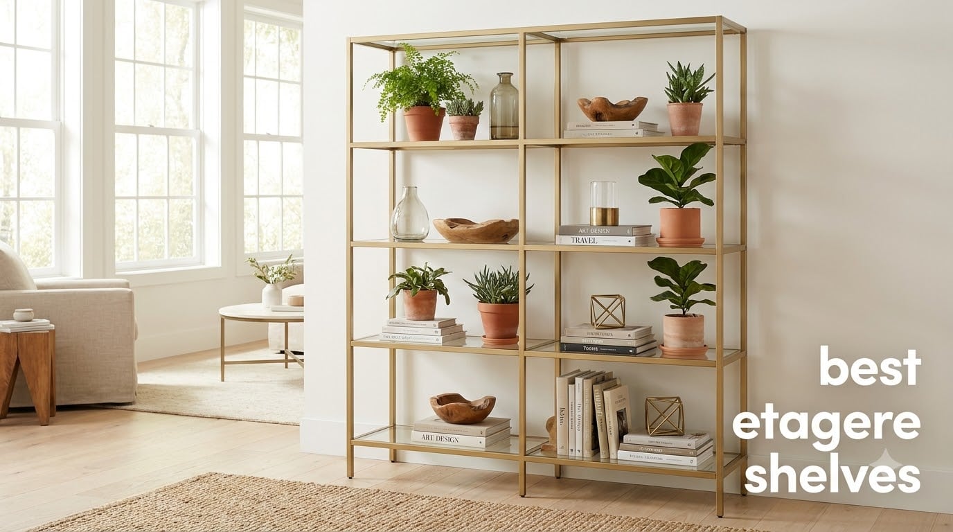 best etagere shelves