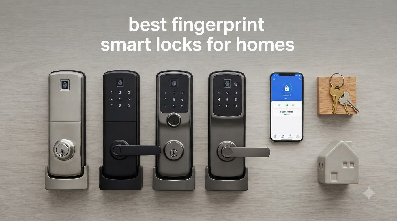 best fingerprint smart locks for homes