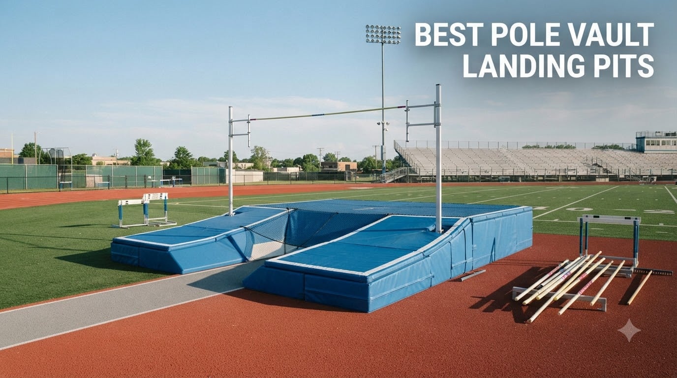 best pole vault landing pits