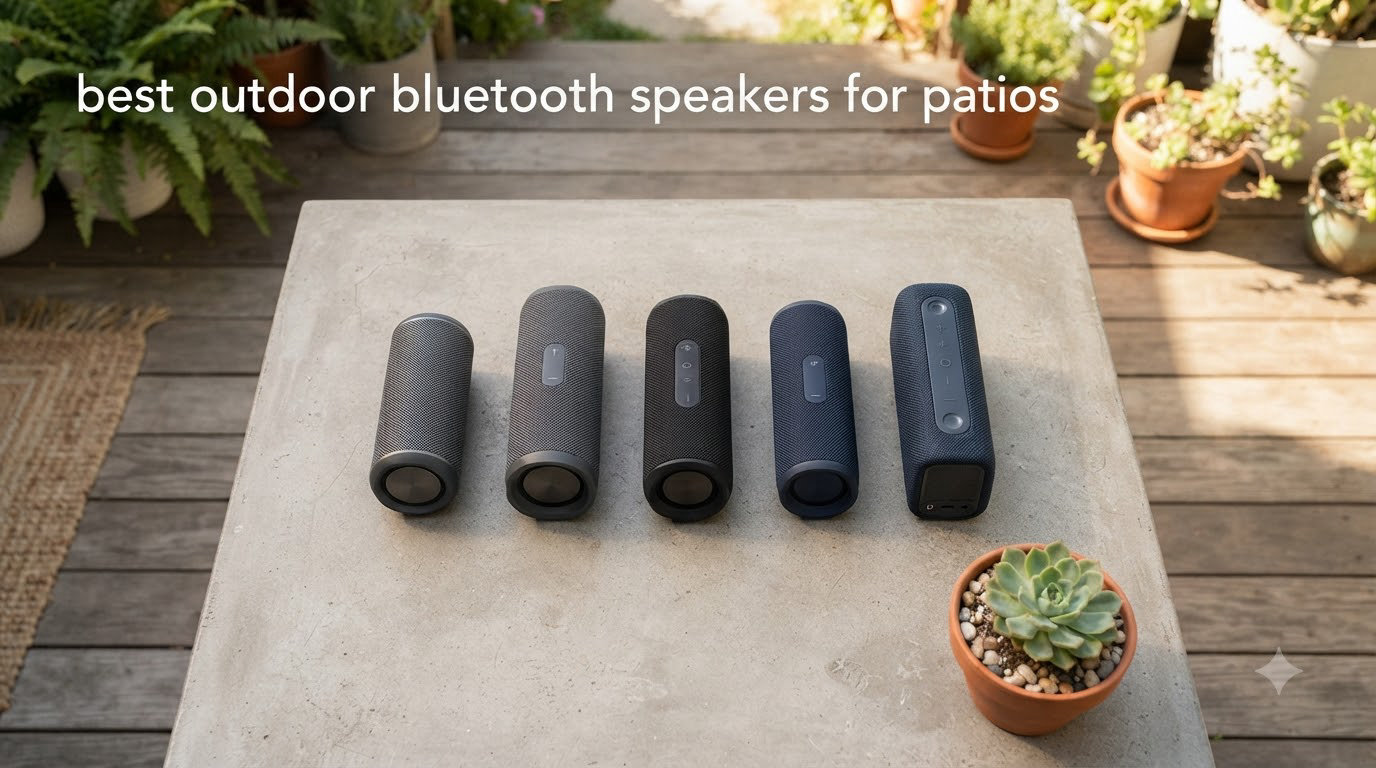 best outdoor bluetooth speakers for patios