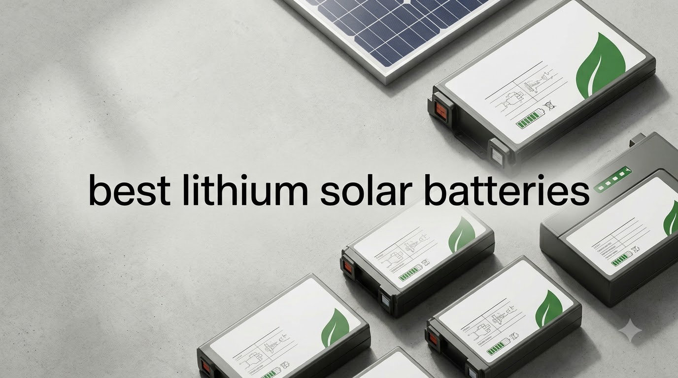 best lithium solar batteries