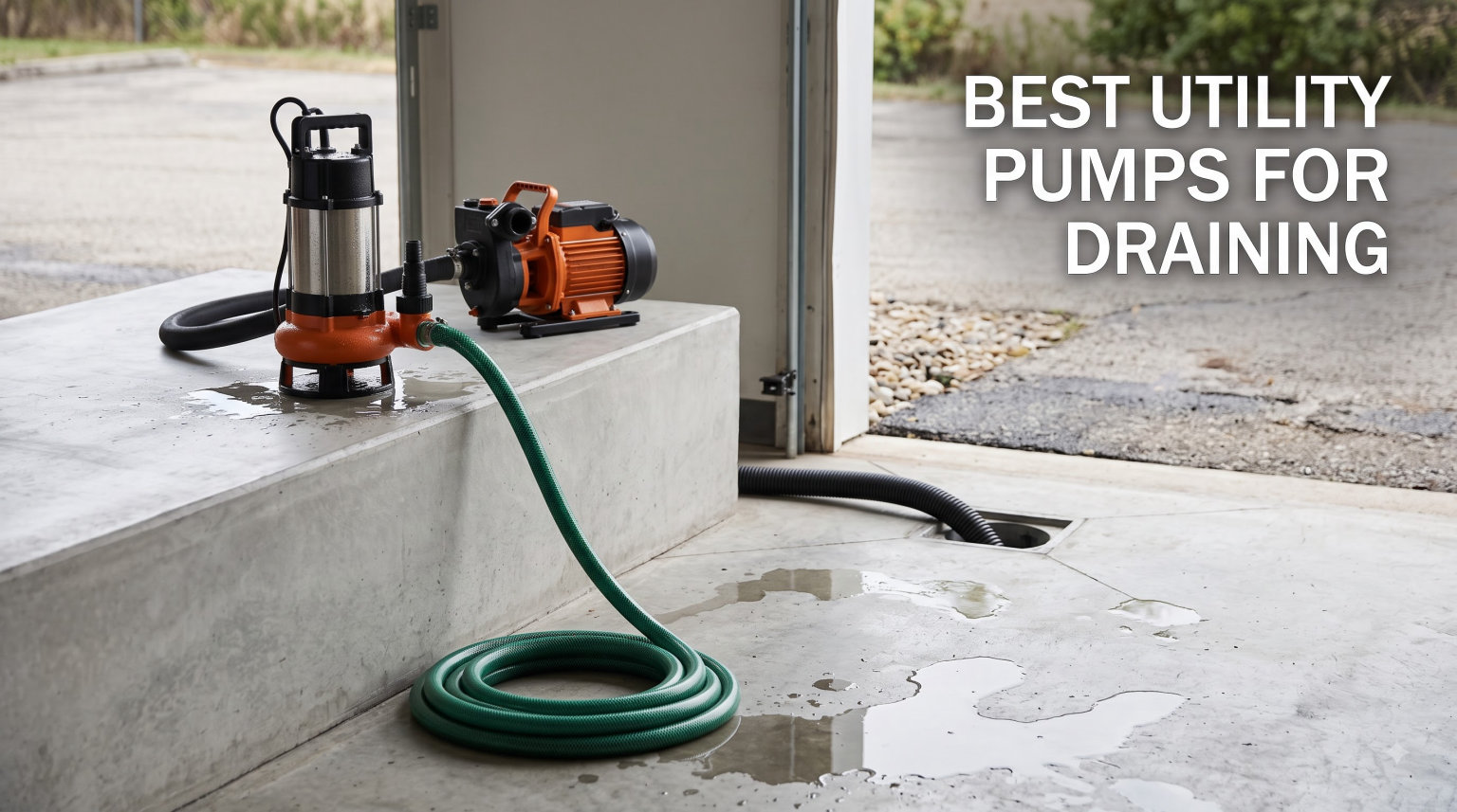 best utility pumps for draining