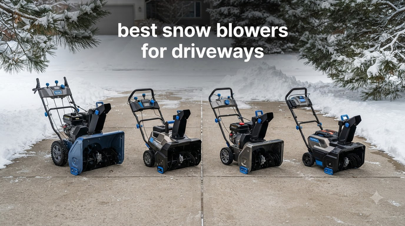 best snow blowers for driveways