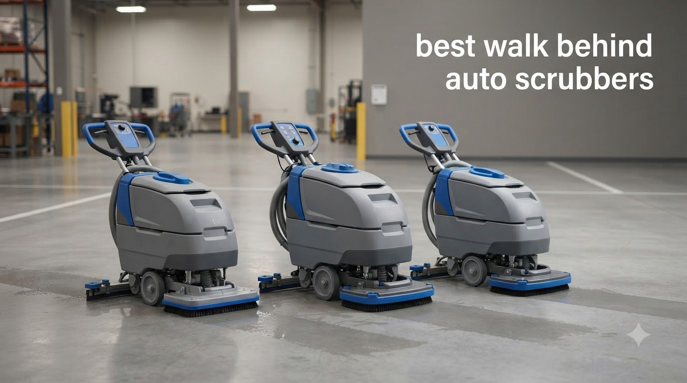 best walk behind auto scrubbers