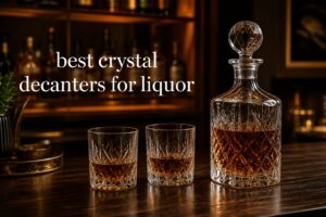 best crystal decanters for liquor