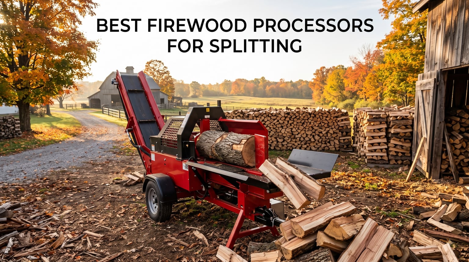best firewood processors for splitting