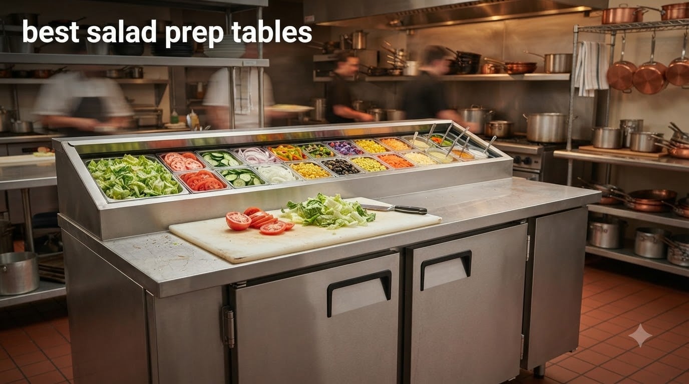 best salad prep tables