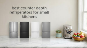 best counter depth refrigerators for small kitchens