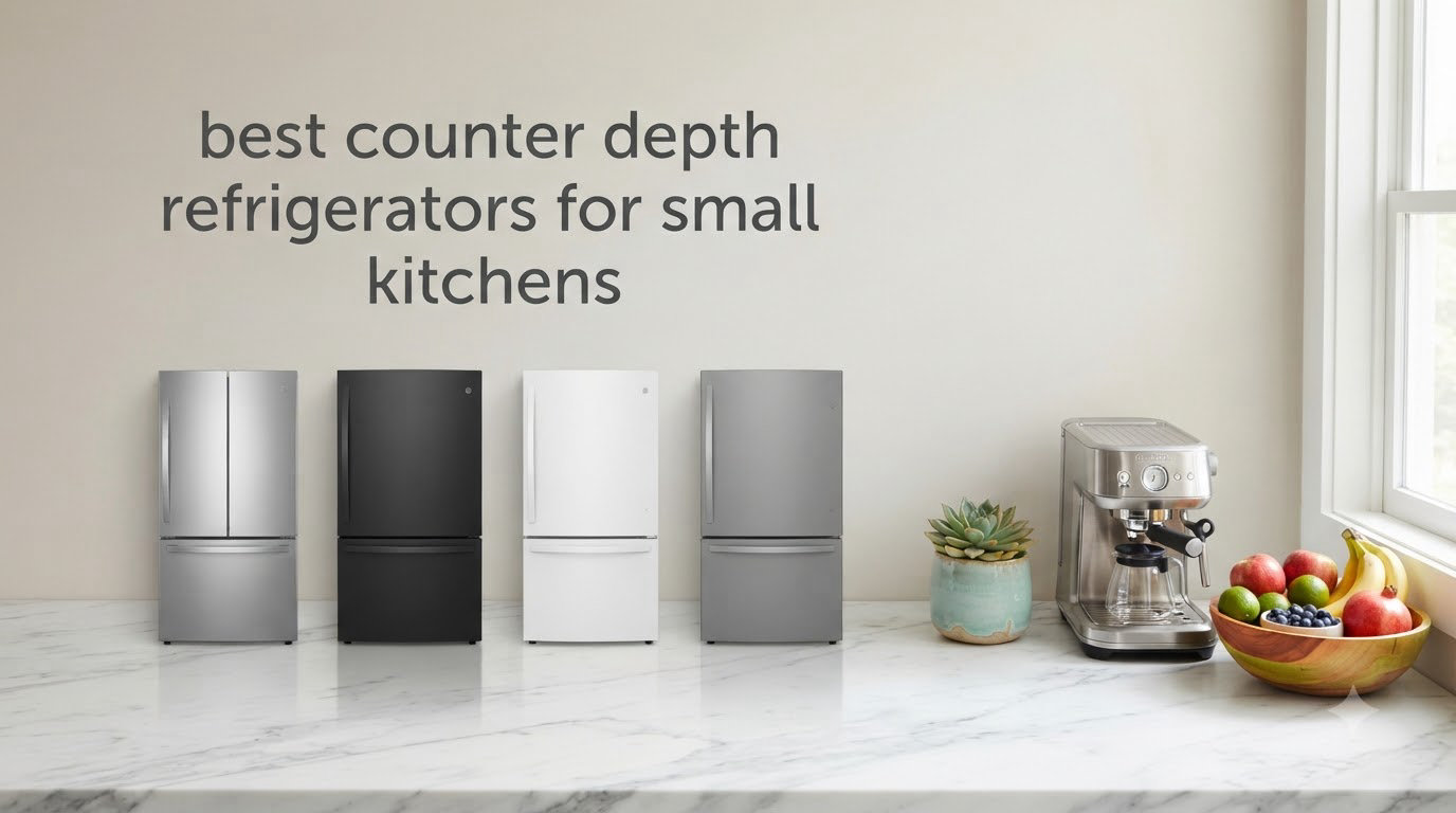best counter depth refrigerators for small kitchens
